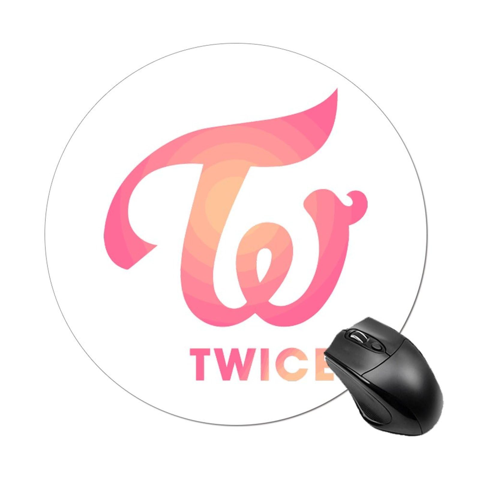 Amazon.co.jp: マウスパッド 丸型 Twice トゥワイス ゲーミングマウス